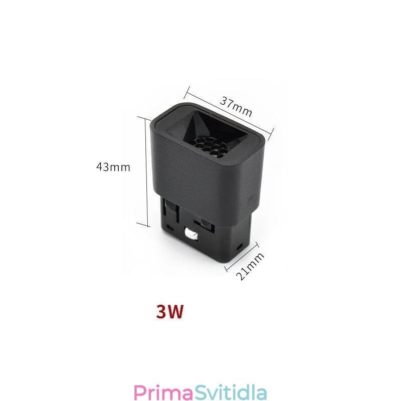 Světlo pásové mřížky Zapuštěné bodové světlo magnetické mřížky
