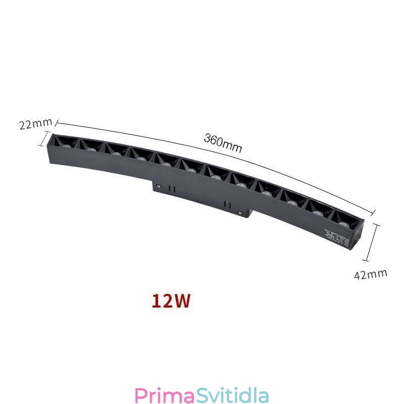 Světlo pásové mřížky Zapuštěné bodové světlo magnetické mřížky