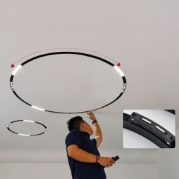 Světlo pásové mřížky Zapuštěné bodové světlo magnetické mřížky