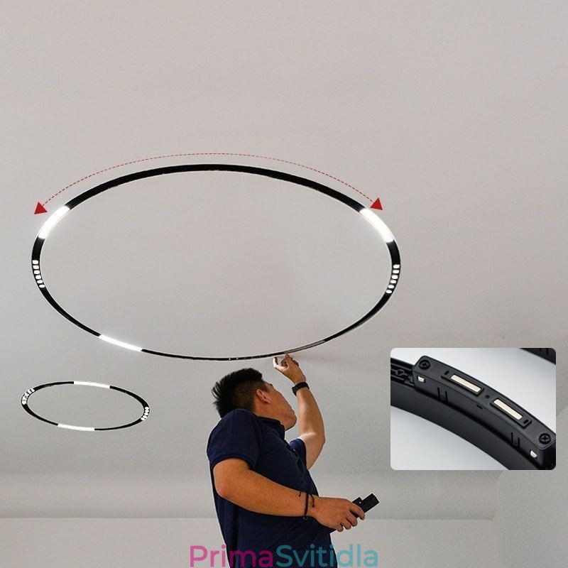 Světlo pásové mřížky Zapuštěné bodové světlo magnetické mřížky