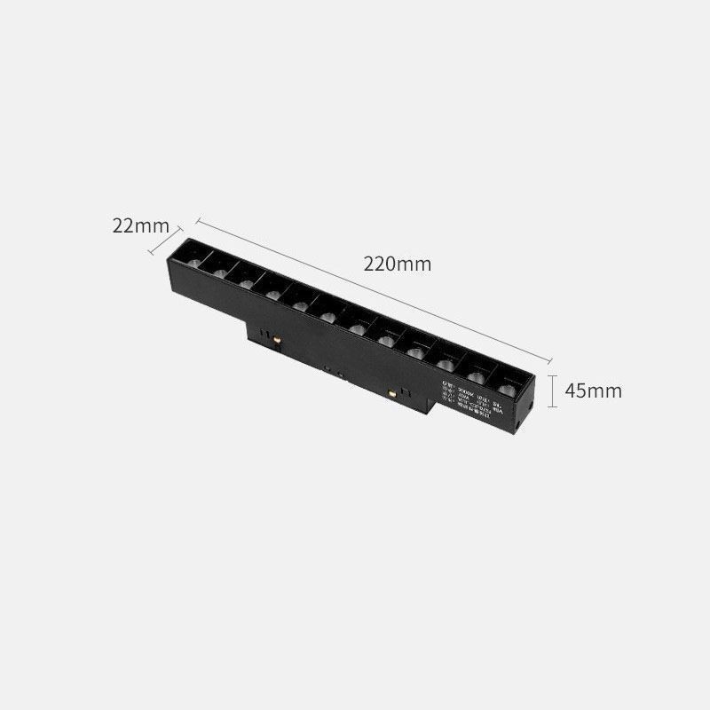 Zapuštěné bodové světlo Dekorativní svítidlo s magnetickou dráhou 6M 36V