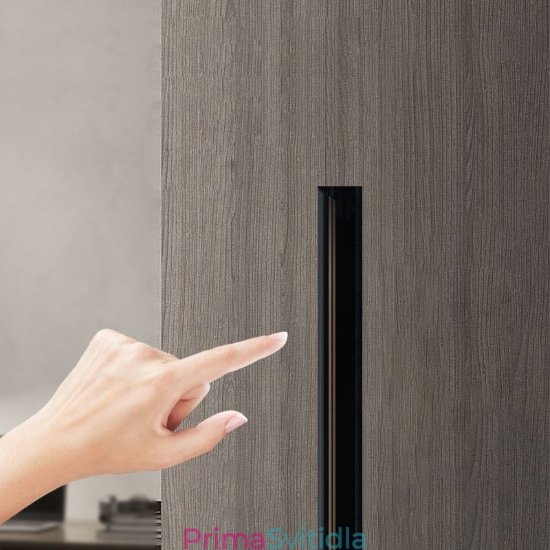 Zapuštěné kolejnice osvětlovací lišty Magnetický hliníkový profil povrchu dráhy Ultratenký světelný pásek dráhy 100 cm