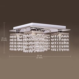 Stropní svítidlo Crystal Modern 5 Lights