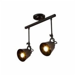 Rustikální Iron Spotlight Venkov Vintage stropní svítidlo