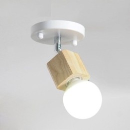 Jednoduché mini bodové světlo Moderní bílé stropní svítidlo (jedno světlo)