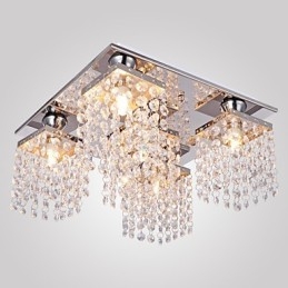 Stropní svítidlo Crystal Modern 5 Lights
