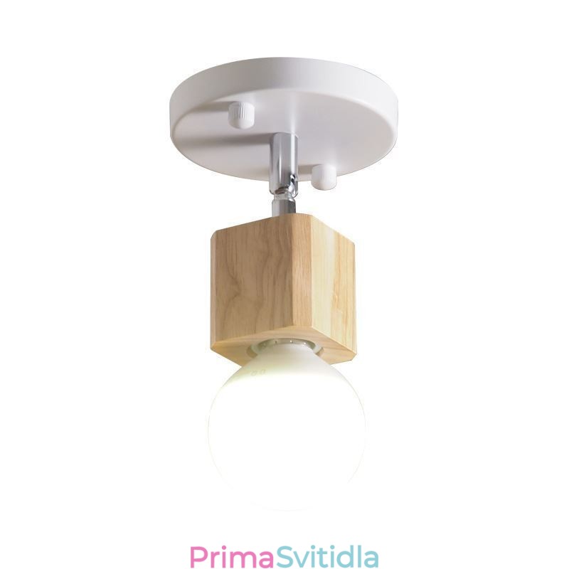 Jednoduché mini bodové světlo Moderní bílé stropní svítidlo (jedno světlo)