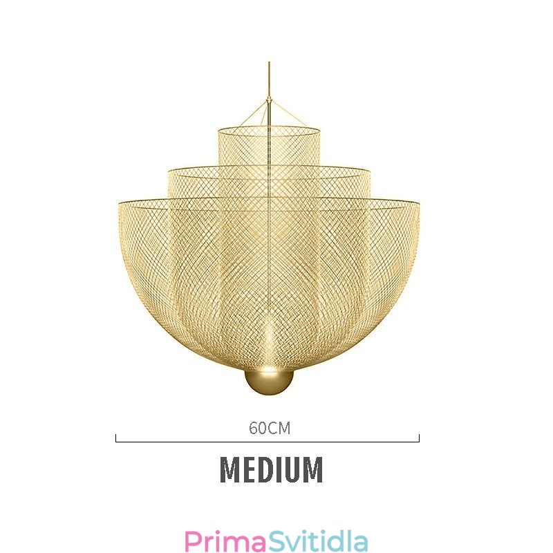 Kreativní a jedinečné umělecké dekorativní závěsné svítidlo Nordic Grid Designer