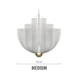 Kreativní a jedinečné umělecké dekorativní závěsné svítidlo Nordic Grid Designer