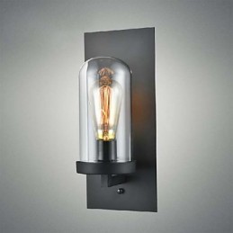 Svítidla v rustikálním stylu Iron Glass Wall Sconce Retro Nástěnná lampa Světlo z USA