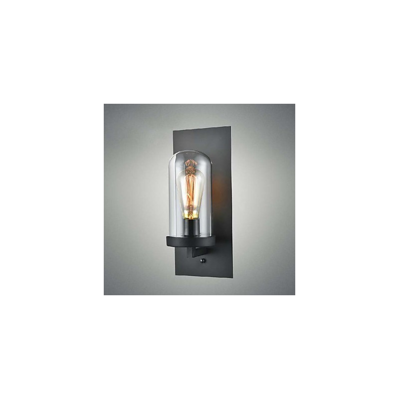 Svítidla v rustikálním stylu Iron Glass Wall Sconce Retro Nástěnná lampa Světlo z USA