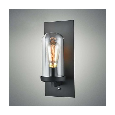 Svítidla v rustikálním stylu Iron Glass Wall Sconce Retro Nástěnná lampa Světlo z USA Svítidla v rustikálním stylu Iron Glass Wall Sconce Retro Nástěnná lampa Světlo z USA