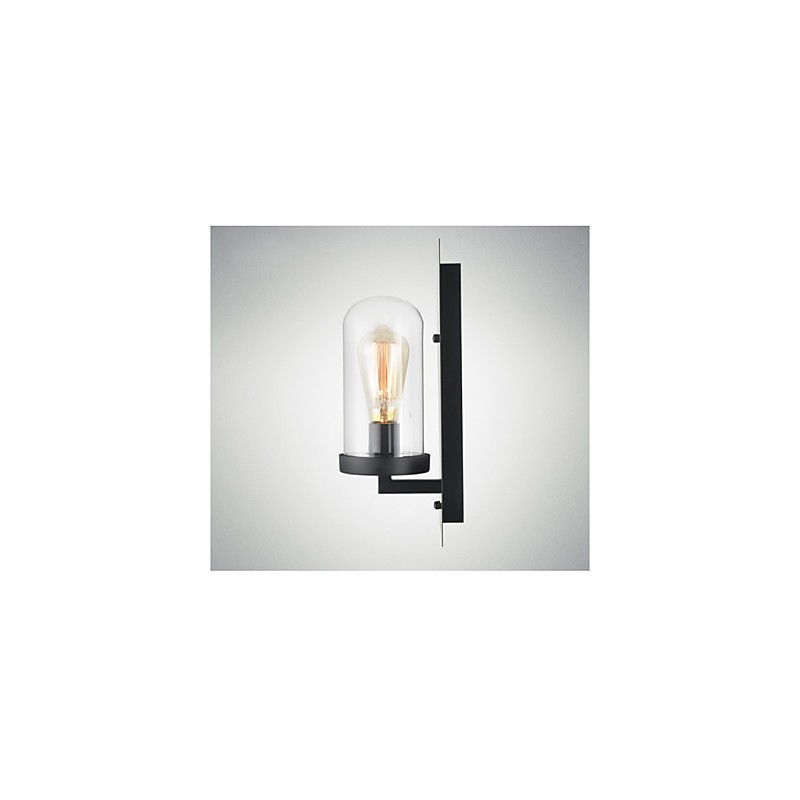 Svítidla v rustikálním stylu Iron Glass Wall Sconce Retro Nástěnná lampa Světlo z USA