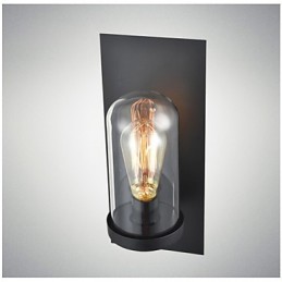 Svítidla v rustikálním stylu Iron Glass Wall Sconce Retro Nástěnná lampa Světlo z USA
