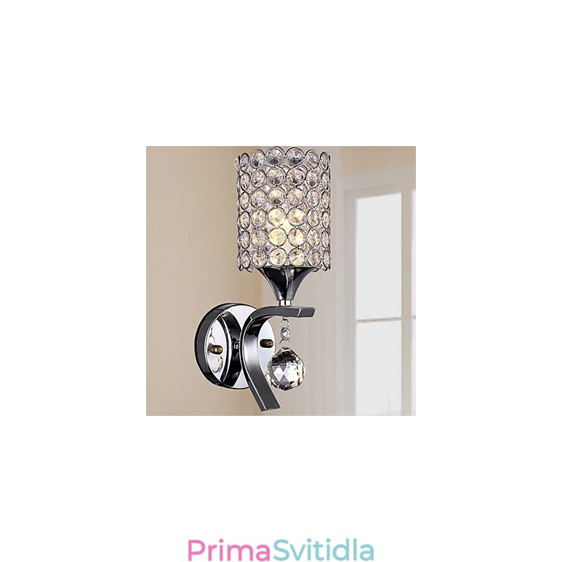Nástěnné svícny Crystal Moderní současný kov