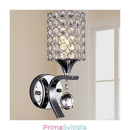 Nástěnné svícny Crystal Moderní současný kov Nástěnné svícny Crystal Moderní současný kov