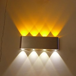 Multi T barevná teplotní lampa Creative Bar Model Nástěnné svícny Kovové 85 265V
