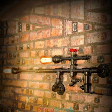 Vintage industriální nástěnné svítidlo Koupelna Kuchyň Jídelní trubka Edison Light Luxusní jídelní barové nástěnné svítidla Lamparas FJ DB2 014A0 Vintage industriální nástěnné svítidlo Koupelna Kuchyň Jídelní trubka Edison Light Luxusní jídelní barové nástěnné svítidla Lamparas FJ DB2 014A0