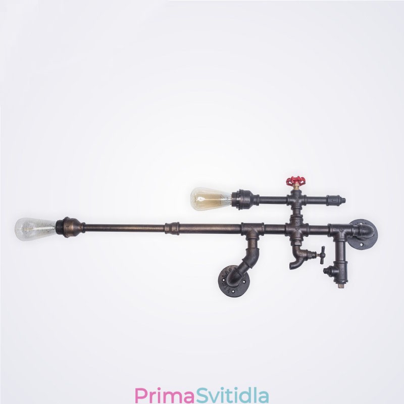 Vintage industriální nástěnné svítidlo Koupelna Kuchyň Jídelní trubka Edison Light Luxusní jídelní barové nástěnné svítidla Lamparas FJ DB2 014A0