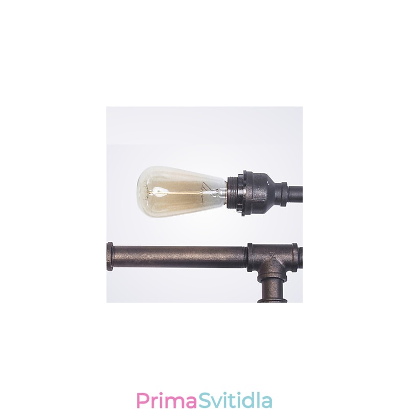 Vintage industriální nástěnné svítidlo Koupelna Kuchyň Jídelní trubka Edison Light Luxusní jídelní barové nástěnné svítidla Lamparas FJ DB2 014A0