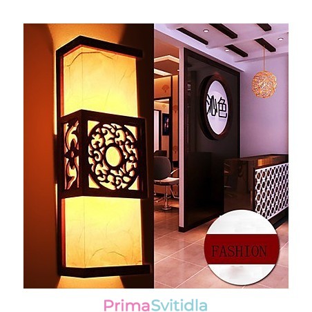 Archaize Corridor Corridor Klasická nástěnná lampa z ovčí kůže Light Archaize Corridor Corridor Klasická nástěnná lampa z ovčí kůže Light