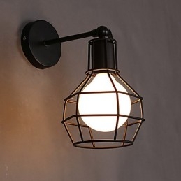 Obnova starověkých způsobů je stará pouliční lampa Balkonová chodba Nástěnná lampa z tepaného železa
