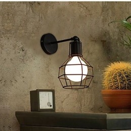 Obnova starověkých způsobů je stará pouliční lampa Balkonová chodba Nástěnná lampa z tepaného železa