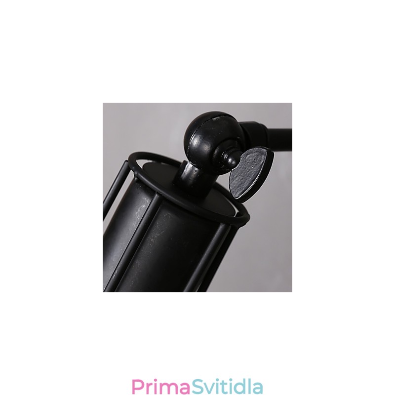 Obnova starověkých způsobů je stará pouliční lampa Balkonová chodba Nástěnná lampa z tepaného železa