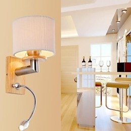 Nástěnná lampa Jedno světlo s lampičkou na čtení
