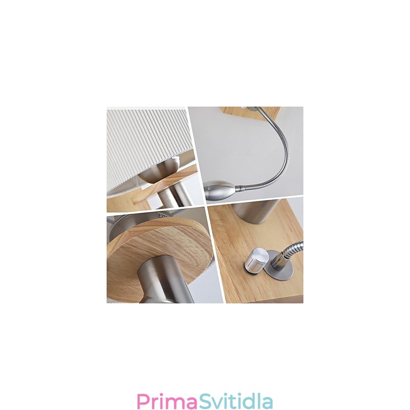 Nástěnná lampa Jedno světlo s lampičkou na čtení
