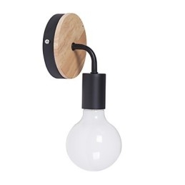 110V 220V IRON Edison vnitřní nástěnné světlo Chodba schodiště Nástěnné svítidlo žárovky svítidlo černá bílá