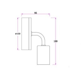 110V 220V IRON Edison vnitřní nástěnné světlo Chodba schodiště Nástěnné svítidlo žárovky svítidlo černá bílá