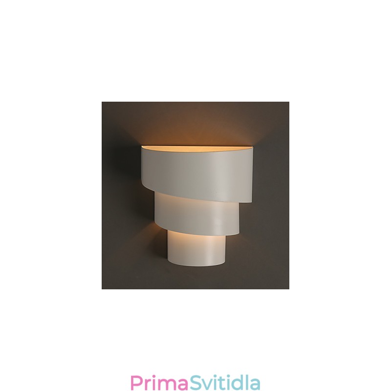 Malá ulita kreslená nástěnná lampa z tepaného železa pochodeň Tvar hlavy postele světla