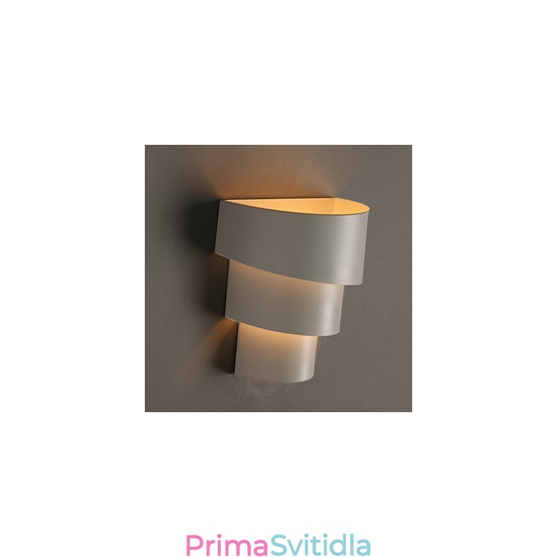 Malá ulita kreslená nástěnná lampa z tepaného železa pochodeň Tvar hlavy postele světla