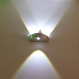 Půlměsíční nástěnná lampa Kreativní barový model nástěnných svícnů Moderní současné kovové
