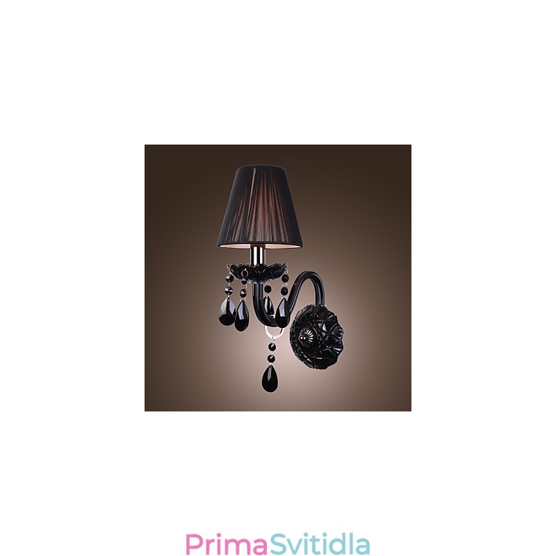 Křišťálová svíčková nástěnná svítidla moderní současné sklo