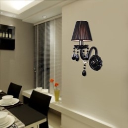 Křišťálová svíčková nástěnná svítidla moderní současné sklo