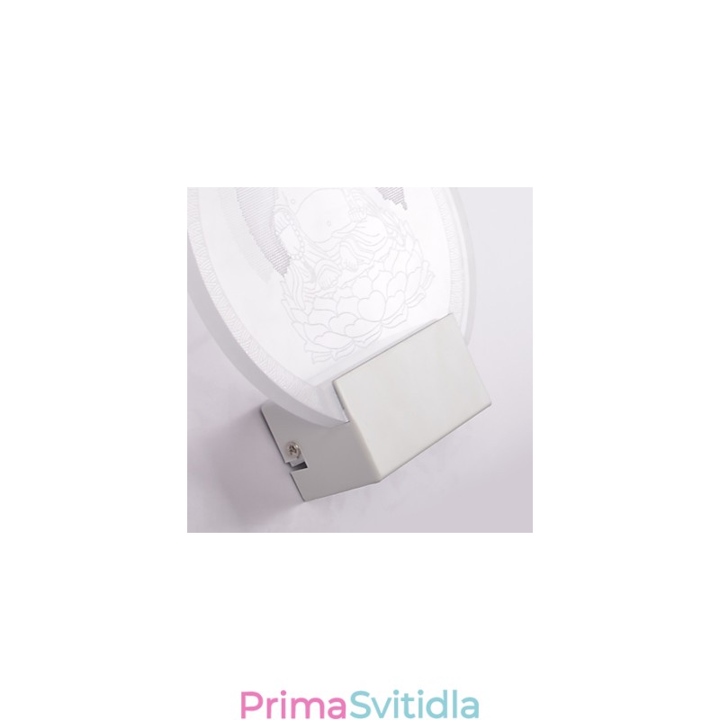 Akrylová nástěnná lampa PVC lampa Light Chip Moderní současný kov