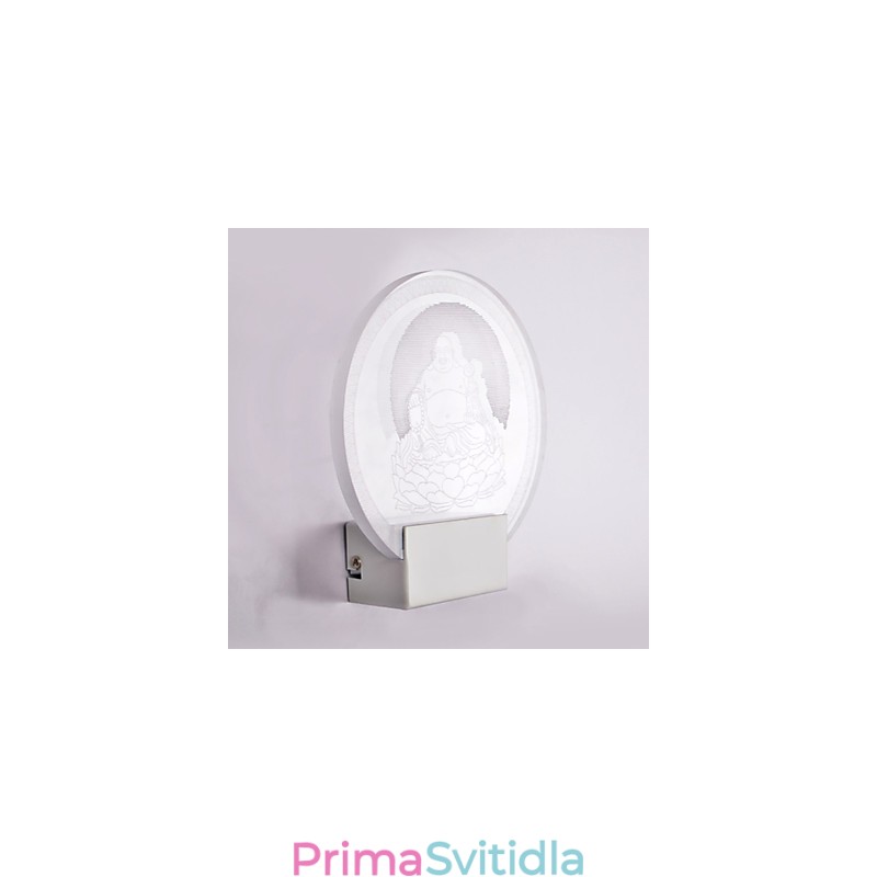 Akrylová nástěnná lampa PVC lampa Light Chip Moderní současný kov