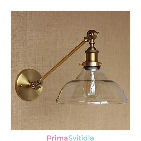 Nástěnná nástěnná nástěnná lampa do ložnice ve stylu Retro Creative American Country Hall The Iron Glass Bronz Nástěnná nástěnná nástěnná lampa do ložnice ve stylu Retro Creative American Country Hall The Iron Glass Bronz