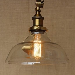 Nástěnná nástěnná nástěnná lampa do ložnice ve stylu Retro Creative American Country Hall The Iron Glass Bronz