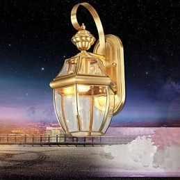 Zahradní lampa Celoměděná lampa Venkovní lampa Vodotěsná lampa A