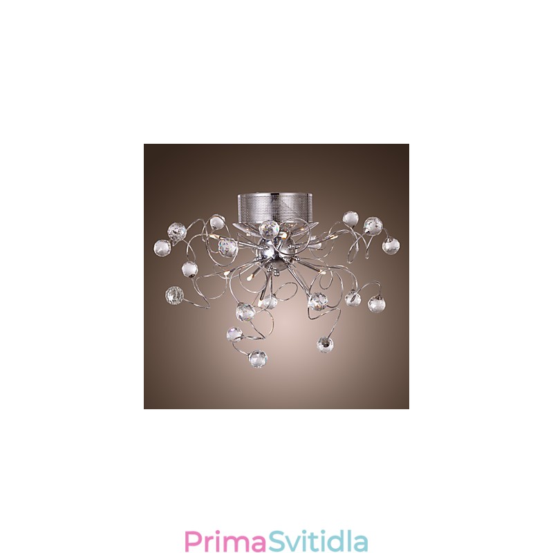 Lustr Crystal Modern Design Living 9 Lights