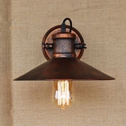 Loft industriální sklad Kreativní obývací pokoj Balkon Vítr Železný nostalgický Retro Pastorační schodiště Nástěnná lampa
