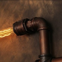 Nástěnná lampa Nástěnné svítidla 6 svítidel Bronz Finish Průmyslový styl Rustic Lodge Metal