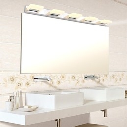 Zrcadlová Lampa Z Nerezové Oceli A Akrylu