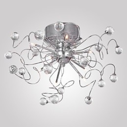 Lustr Crystal Modern Design Living 9 Lights