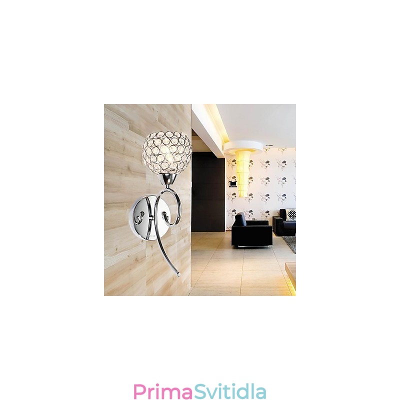 Crystal Wall Light 1 Light Creative Iron Painting