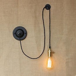 Volné lezení smluvené drátové Volné ovládání nástěnné lampy Art