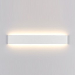 Moderní nástěnné svítidlo vnitřní světlo černé bílé 72 cm